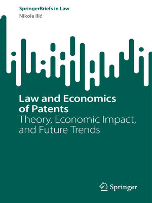 cover image of Law and Economics of Patents